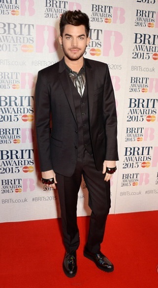 Адам Ламберт на вручении премии Brit Awards Адам Ламберт