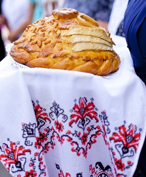 Традиционный славянский свадебный рушник