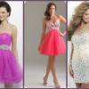 короткие платья на выпускной 2014