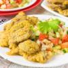 Отбивная из куриных сердец