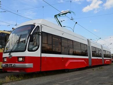 Новый трамвай в Челябинске